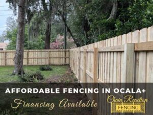 privacy fencing in Ocala