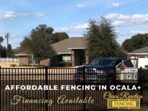 ornamental fencing in Ocala